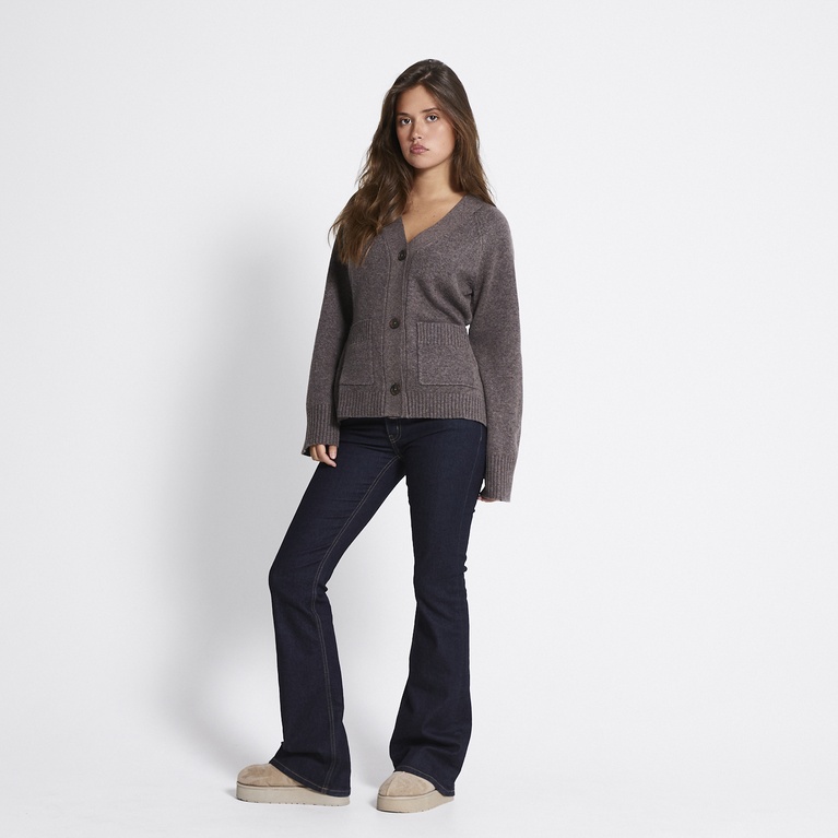 Neulottu neuletakki "Sabrina"